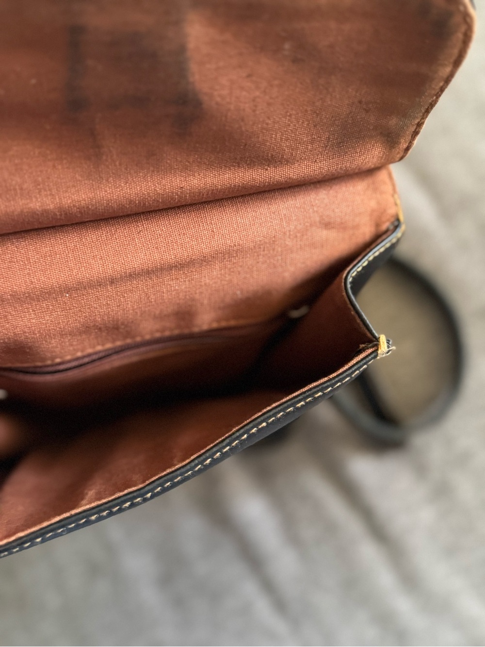 G.H. Bass Leather Crossbody - Picture 4 of 4